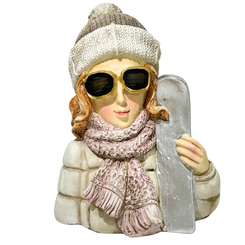 Vianočná figúrka Žena, 20 cm
