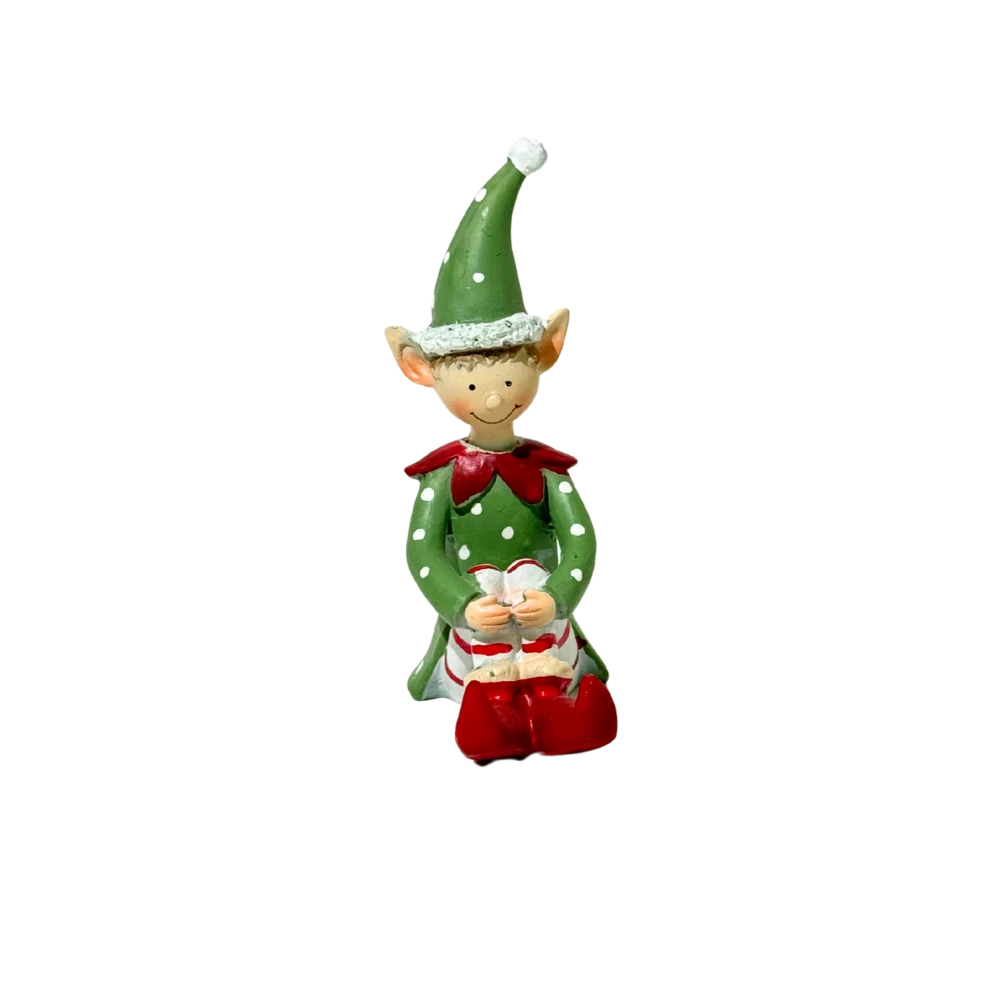Vianočná figúrka Elf, 12 cm
