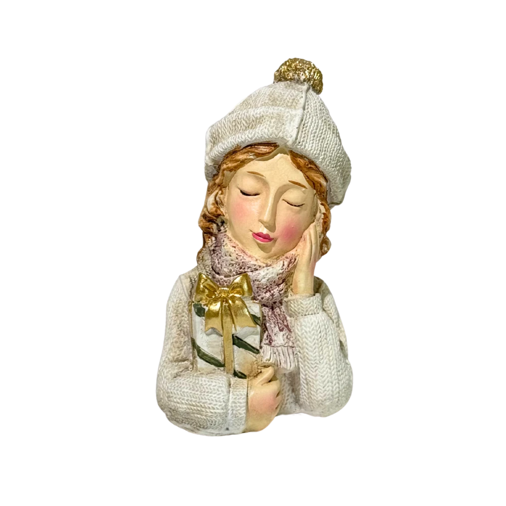 Vianočná figúrka Žena, 14,5 cm