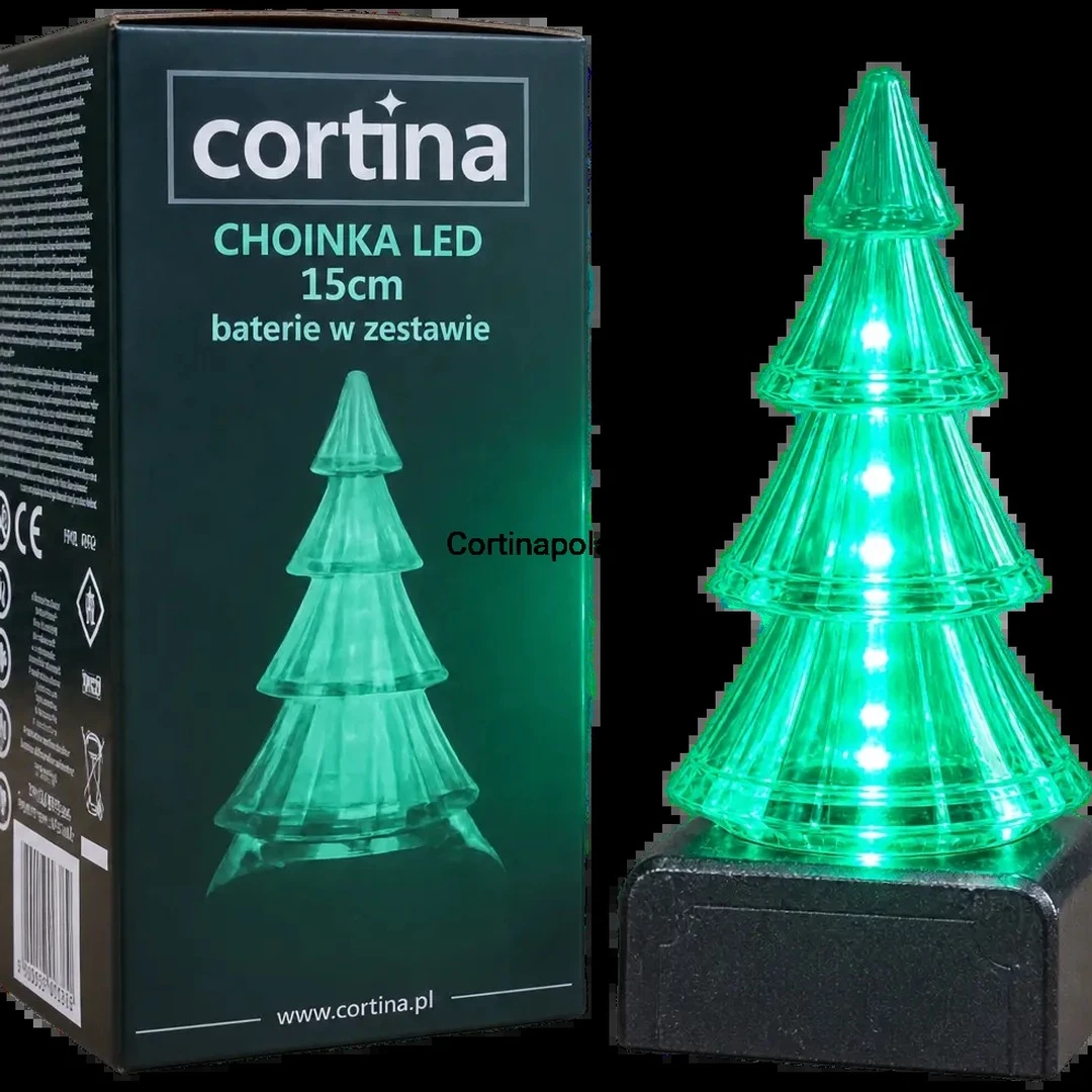 LED stromček do kahanca 15 cm