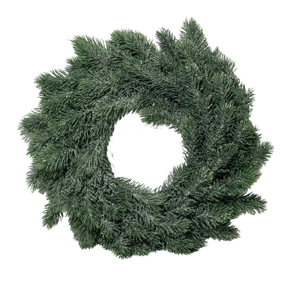 Vianočný Umelý Veniec z borovice, zelený ⌀ 35 cm