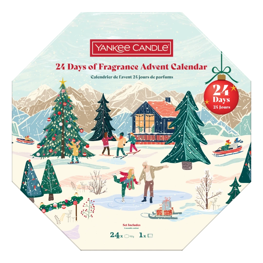 VIANOČNÝ SET ADVENTNÝ KALENDÁR - veniec
