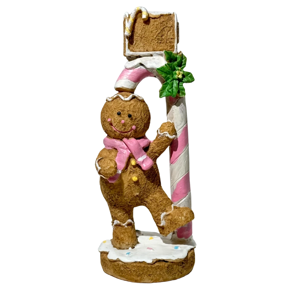 Vánoční figurka Perníček se šálou, 21 cm