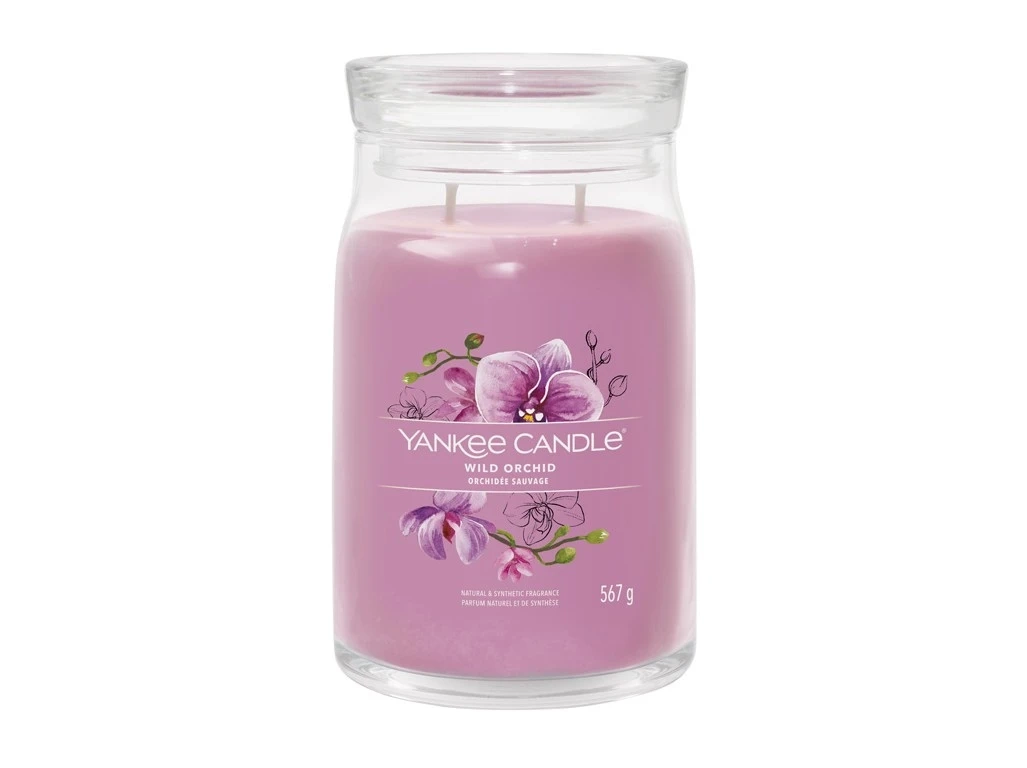 Yankee Signature Wild Orchid vonná sviečka 567 g, doba horenia 65-80 hodín
