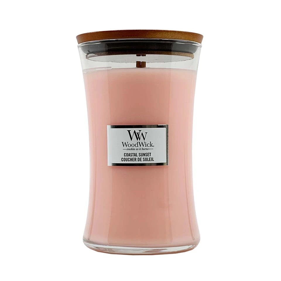 Woodwick Coastal Sunset 610 g, doba horenia 136 - 176 hodín