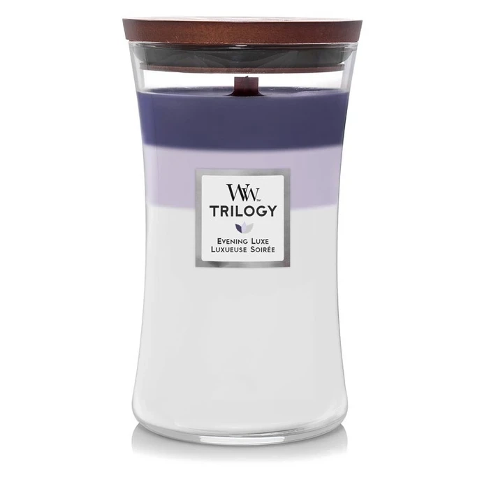 Woodwick Evening Luxe vonná sviečka 610 g, doba horenia 136 - 176 hodín
