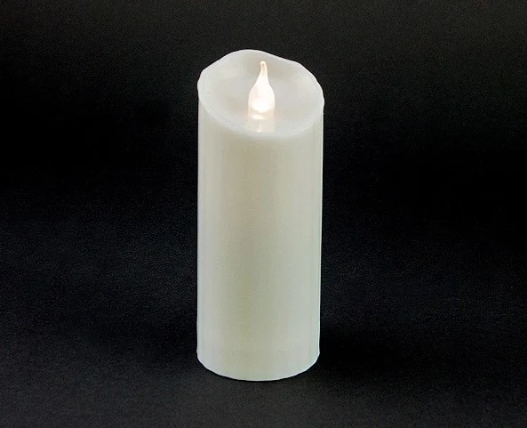 Dekoratívna LED sviečka so stálym plameňom 12,5cm