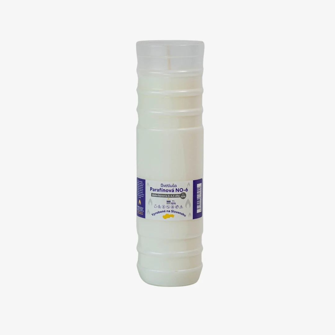 Lacná náplň do sviečky na hrob - 440g, horí 6 dni
