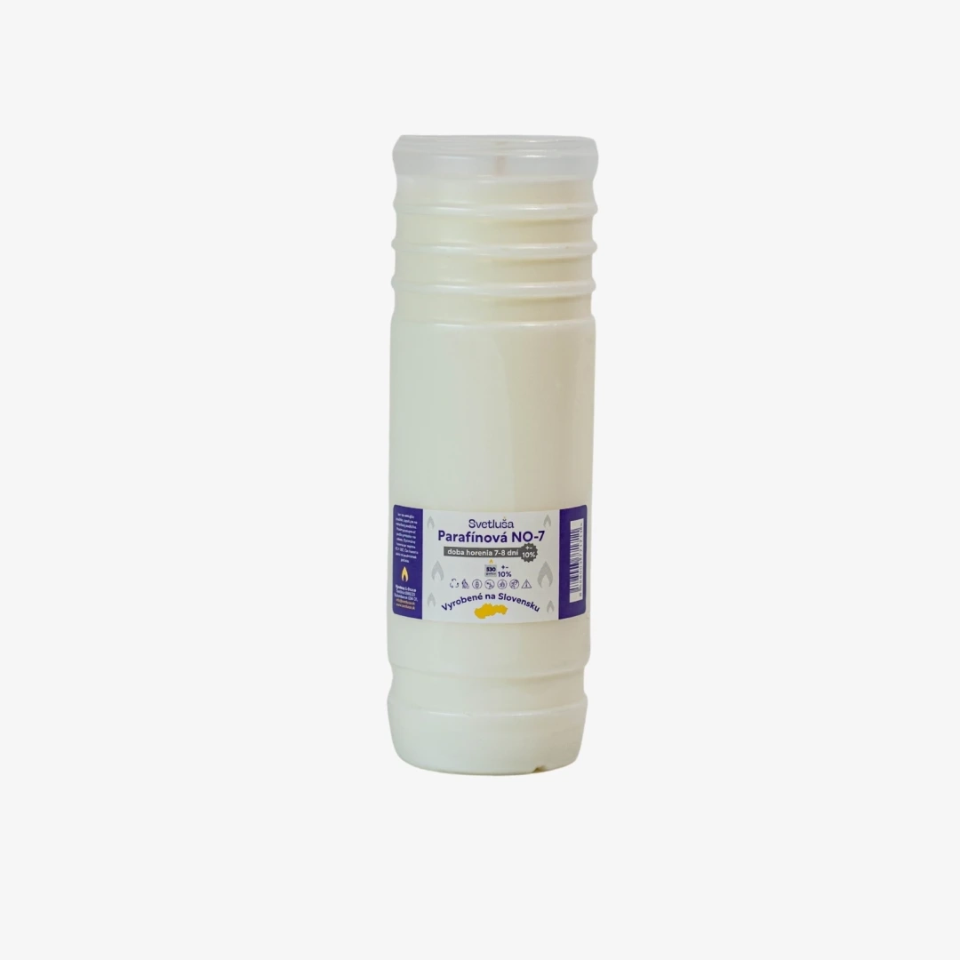 Lacná náplň do náhrobnej sviečky - 530g, horí 7 dni