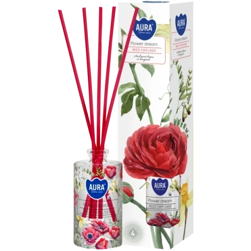 AURA Flower dream Tyčinkový vonný difuzér 45 ml 