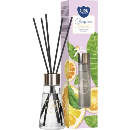 AURA Orange bliss Tyčinkový vonný difuzér 50 ml 