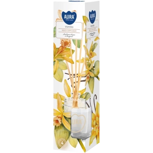 AURA Vanilla Tyčinkový vonný difuzér 45 ml 