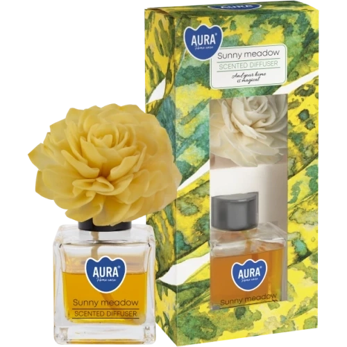 AURA Sunny meadow Vonný difuzér Kvet 80 ml 