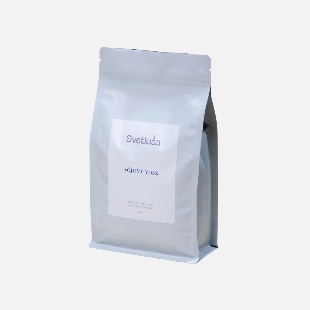 Sójový vosk na výrobu sviečok 500g