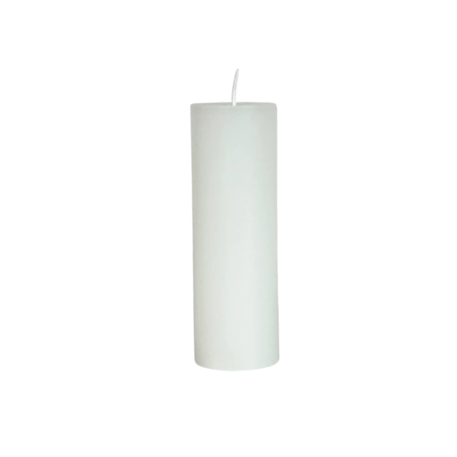 Stĺpcová sviečka 15 cm, priemer 5 cm, naturál