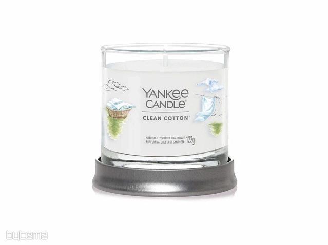 Yankee Signature Clean Cotton  122 g, doba horenia hodín 20-30 hodín