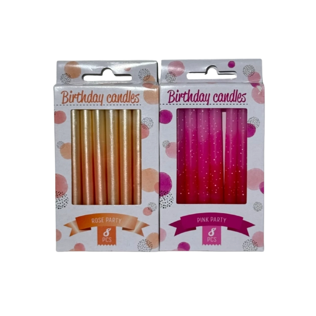 Set 8 svíček na dort