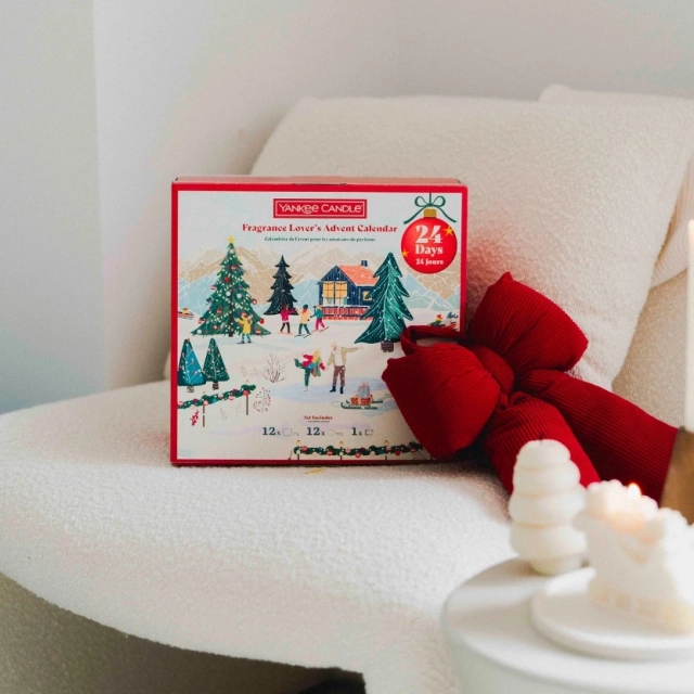 Yankee Candle VIANOČNÝ SET ADVENTNÁ KNIHA