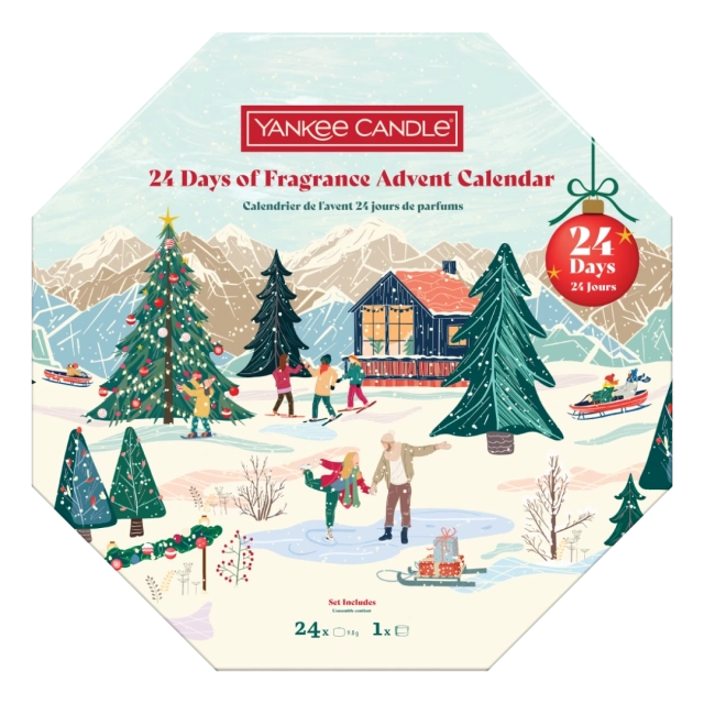 VIANOČNÝ SET ADVENTNÝ KALENDÁR - veniec