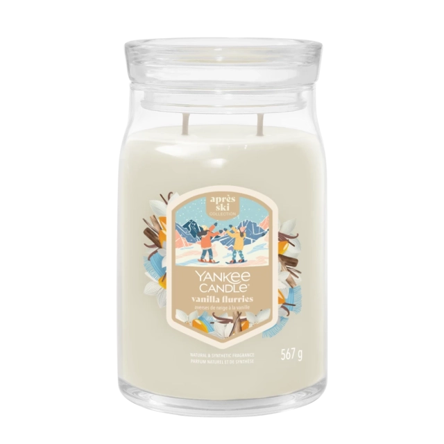 Yankee Candle VANILLA FLURRIES, 567g