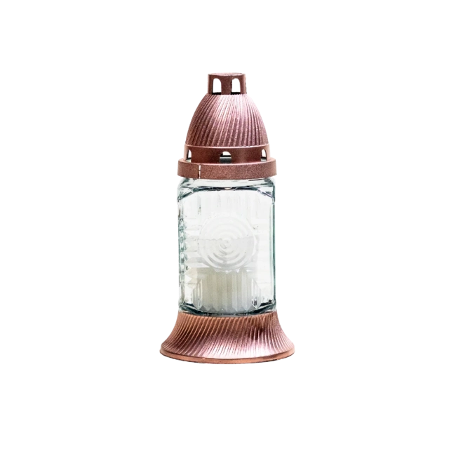 Kahanec sklo rose Gold + Náplň 75g