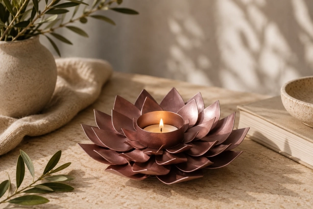 Svietnik Lotus 15 cm