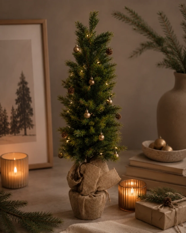 Vianočná Dekorácia Stromček 80 cm