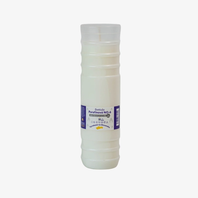 Lacná náplň do sviečky na hrob - 440g, horí 6 dni