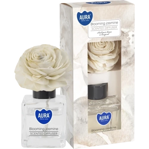 AURA Blooming jasmine Vonný difuzér Kvet 80 ml 
