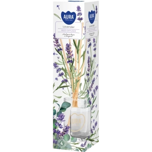 AURA Lavender Tyčinkový vonný difuzér 45 ml